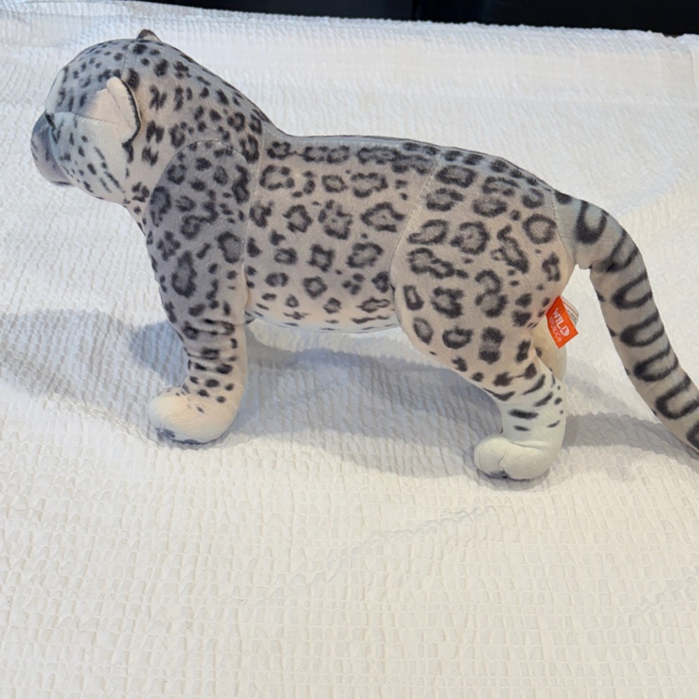 Wild Republic Snow Leopard  Plush Toy